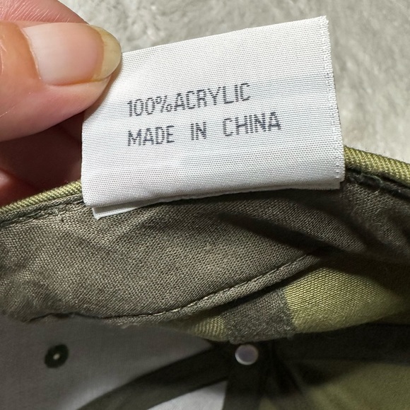 NWOT Camouflage Embroidered FBI Washington, DC Baseball Cap Hat Adult Unisex OS - Picture 10 of 10